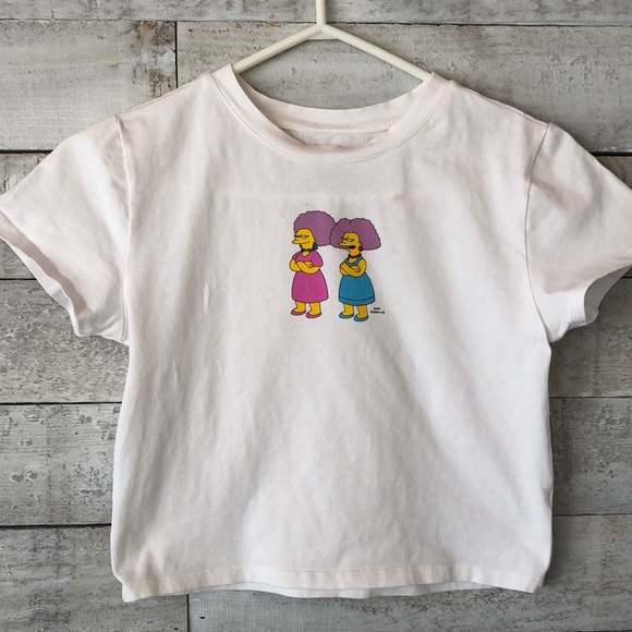 Simpsons crop tee - Picture 2 of 4